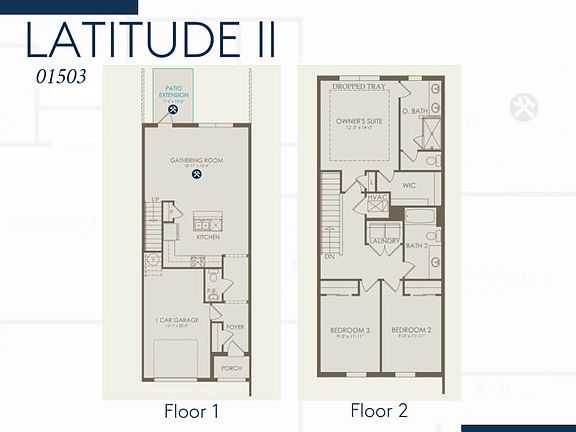 Latitude ll 01503 Floor Plans