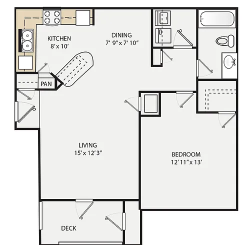 Floor plan Volunteer