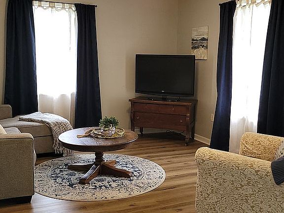 Roomy living room