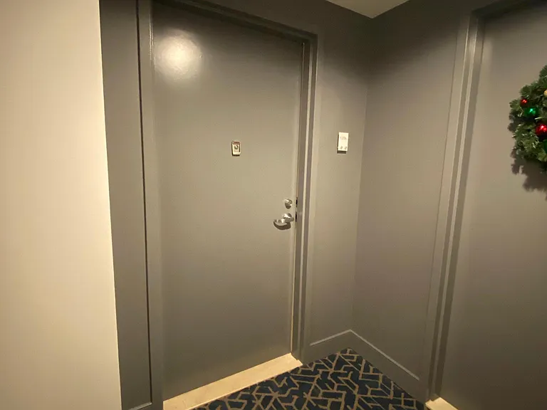 Unit Entrance (new carpet and paint in hallway)