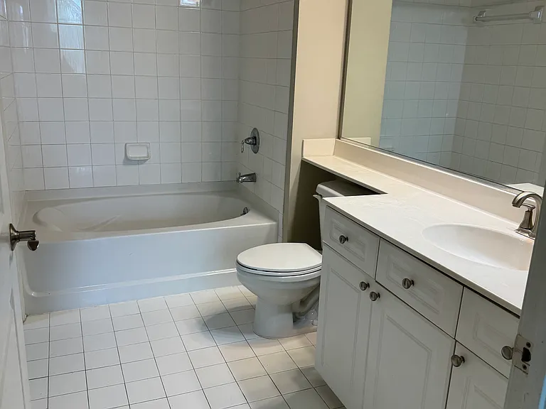 Tiled bathroom