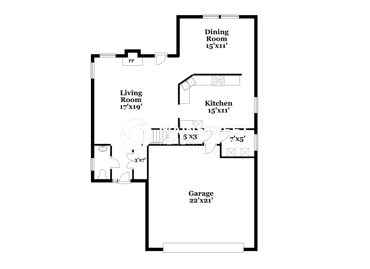 Floor Plan - 6032 Brambleberry Way