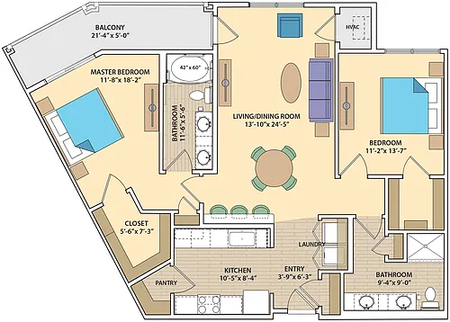 Floor plan Sunrise