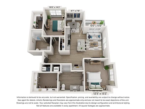 Floor plan B32