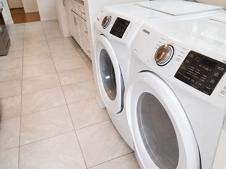 Washer and dryer