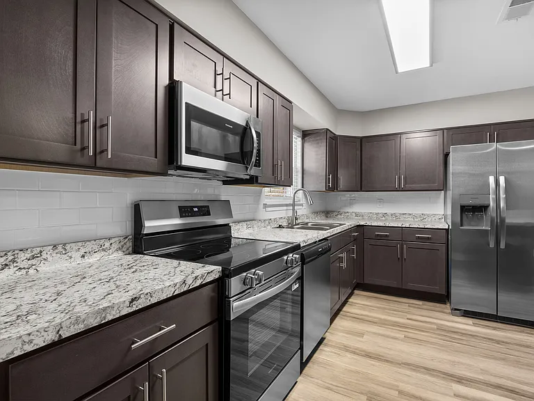 Plenty of storage in the kitchen