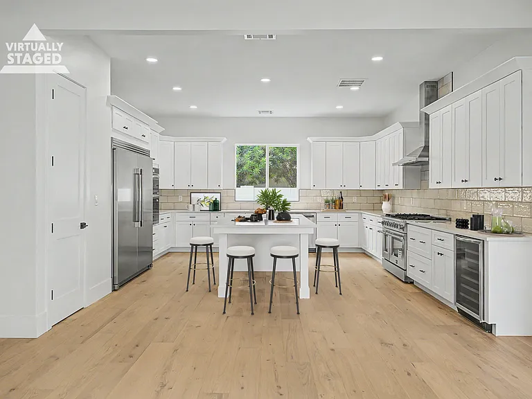 Staged Kitchen