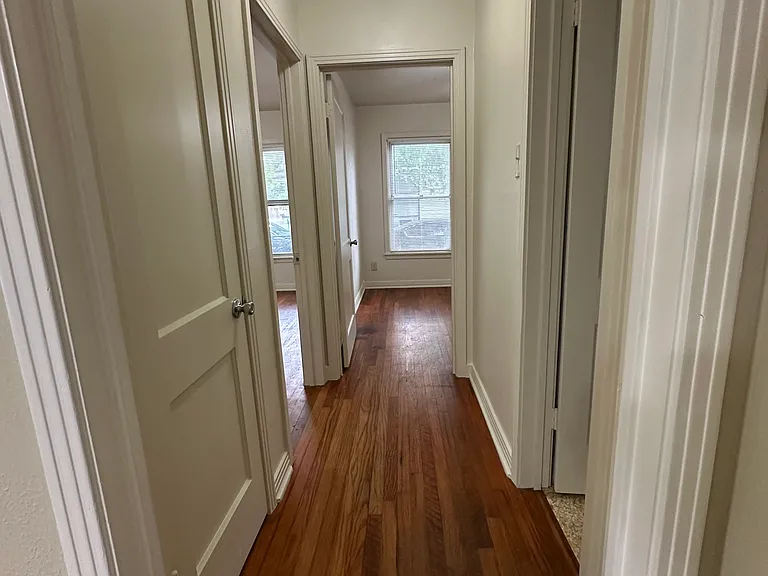 hall to bedrooms and bath