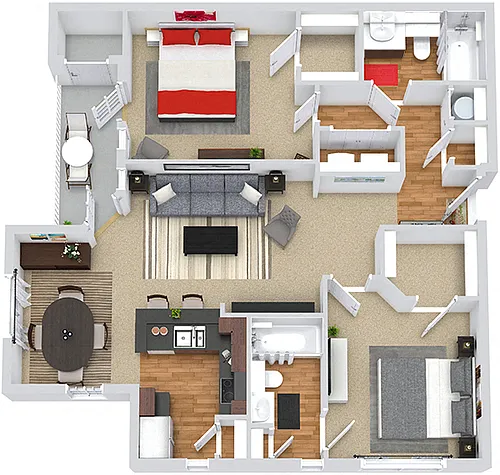 Floor plan Madison