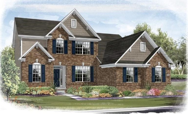 This photo is of the same model but in a different CalAtlantic Homes subdivision.