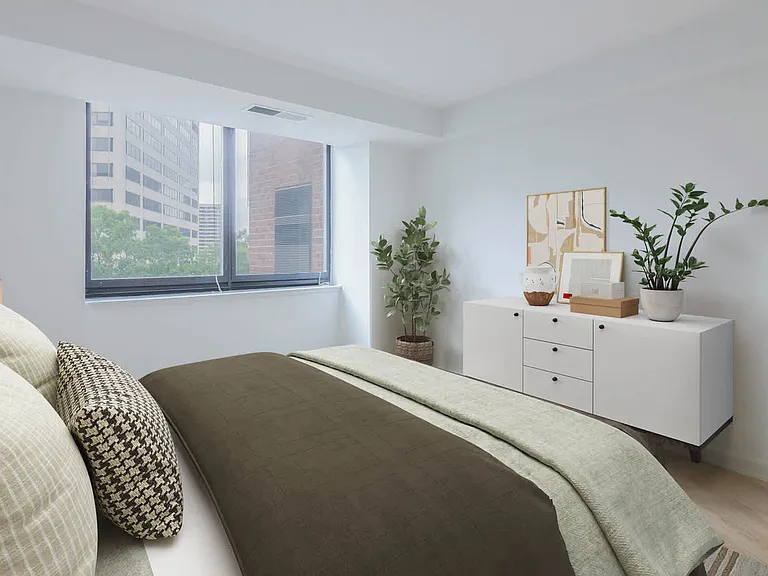 Bedroom with Hard Surface Flooring