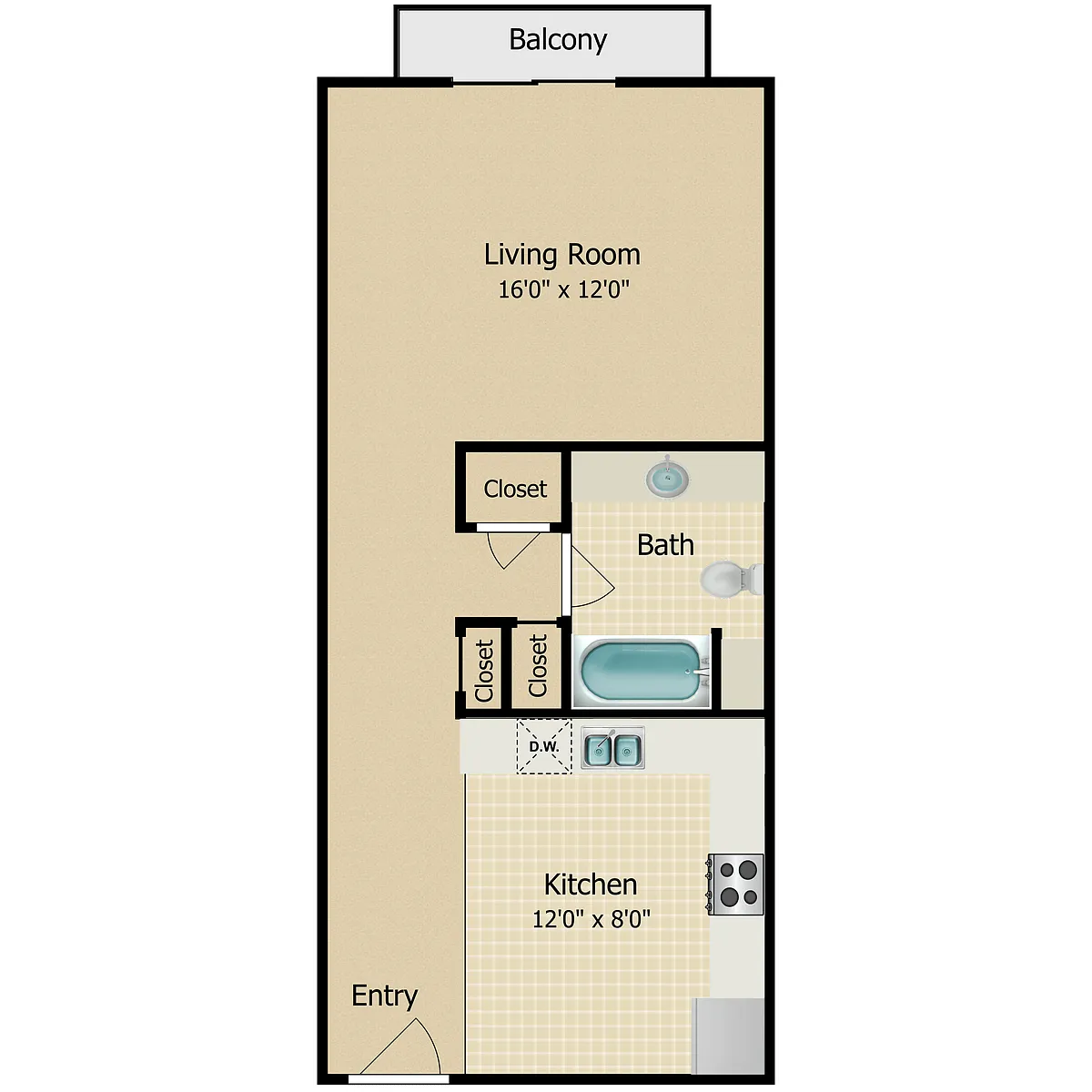 Floor plan Seaward