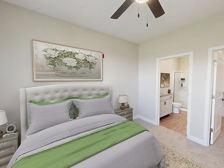 Newly Renovated Primary Bedroom