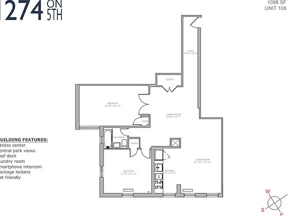 2nd image of 1274 5th Ave APT 108