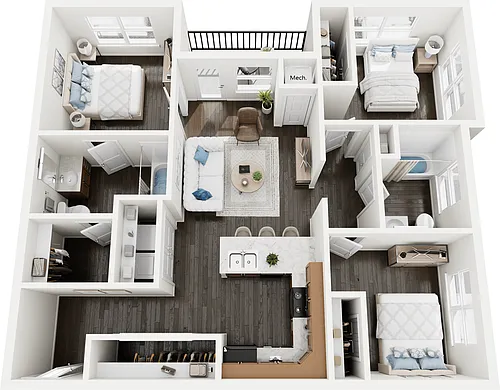 Floor plan C3