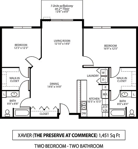 Floor plan Xavier