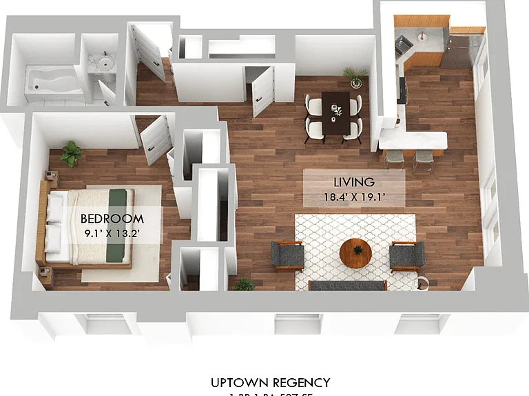 Uptown Regency - 5050 N Sheridan Rd — Photo 12