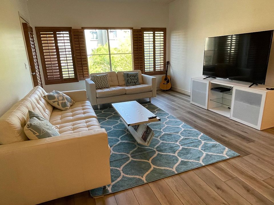 Furnished with new furniture and 65 inch. ROKU Smart TV