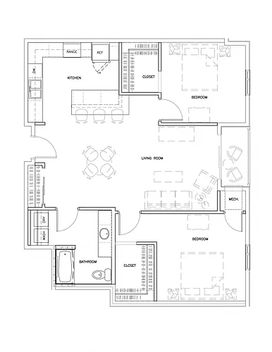 Floor plan D