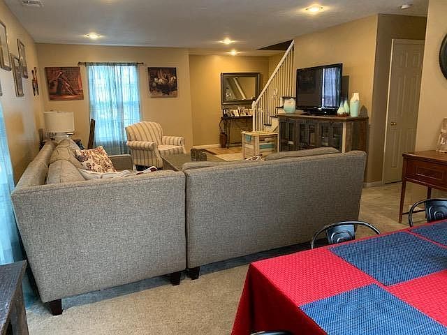 Spacious living area. * Note - some pictures are of similar property