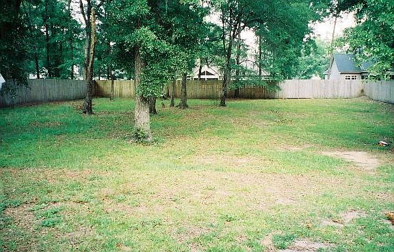 Large Fenced in Backyard
