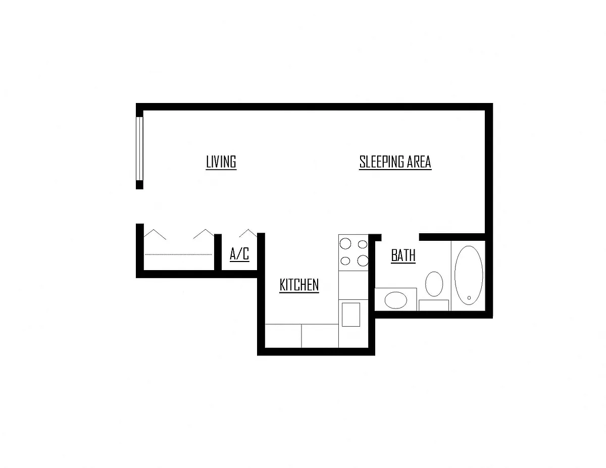 Floor plan E1