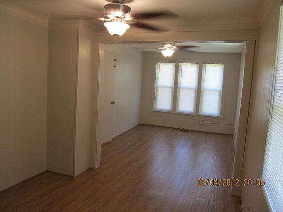 Bedroom and adjacent office