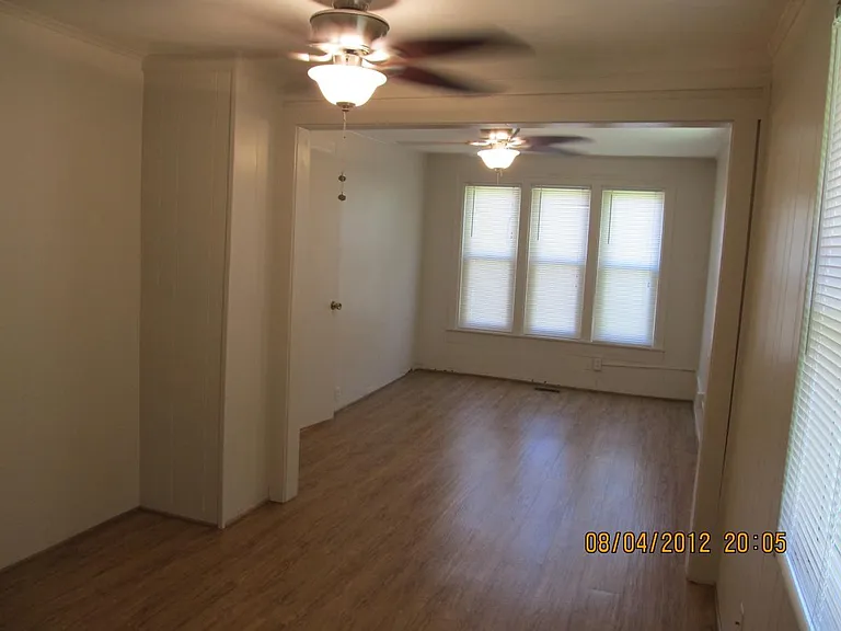 Bedroom and adjacent office