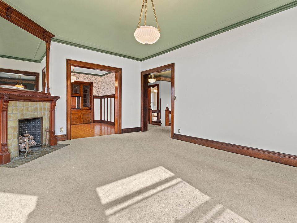 Living Room to Dining Room and Hall