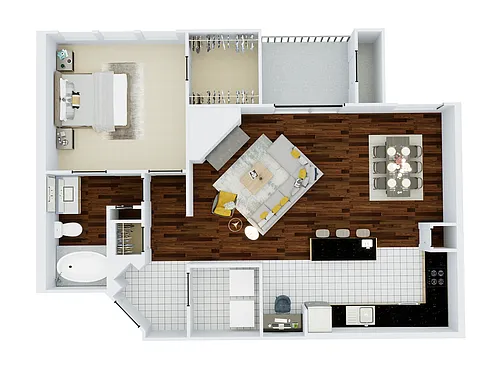 Floor plan The Tilden