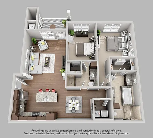 Floor plan The Elm