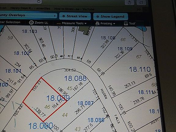 3 lake view hill side lots