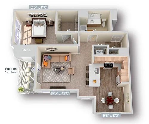 Floor plan A4