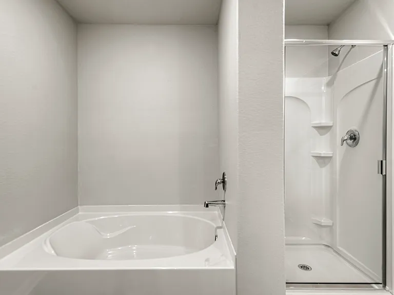Master bathroom.