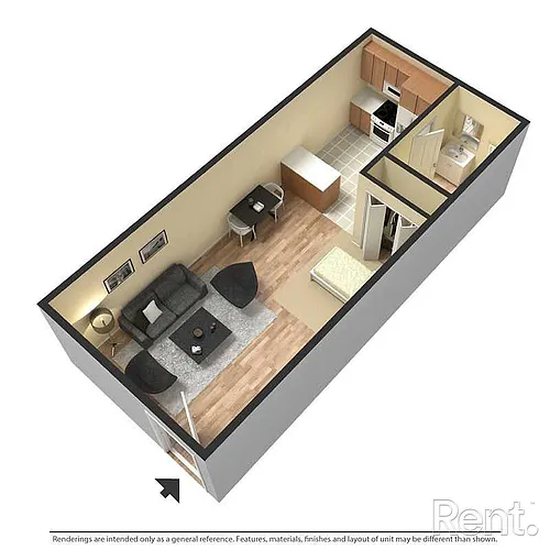 Floor plan Studio