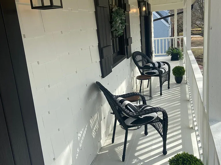 Balcony off of Master and front bedroom