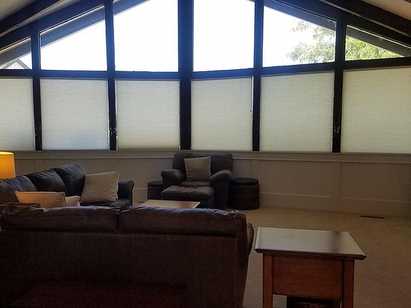 Living Room - West-Facing Windows with Mountain Views