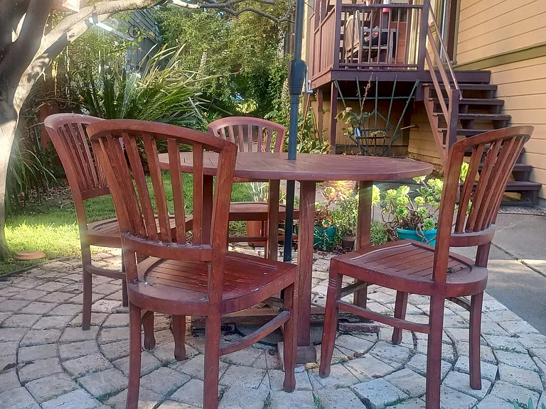 Back patio