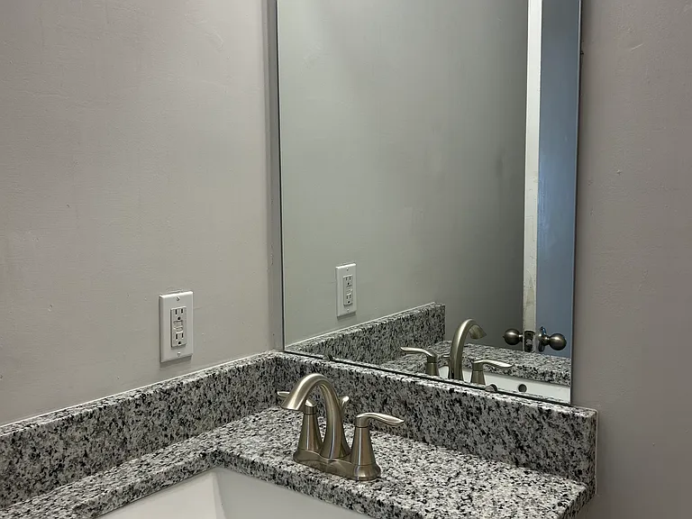 Newly Installed Granite and Cabinets