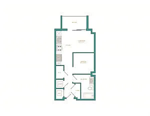 Floor plan A01