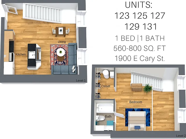 Lofts and Upper Lofts at Canal Walk — Photo 123