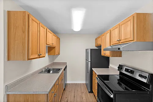 Floor plan One Bedroom Deluxe