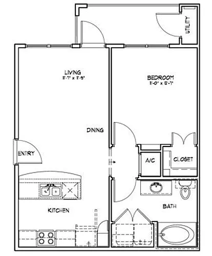Floor plan Cocoa Essential