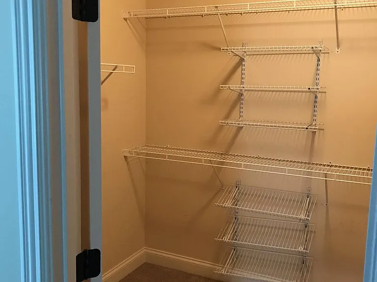 Master walk-in closet