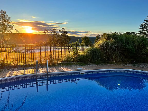 You private pool and patio, overlooking the valley beyond
