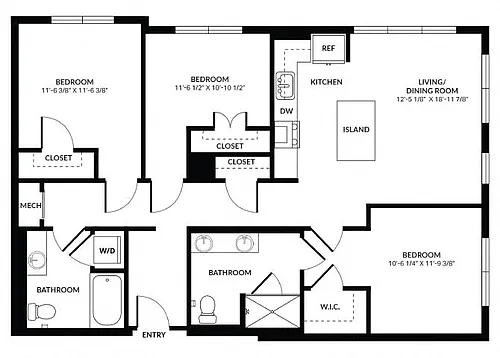 Floor plan C1