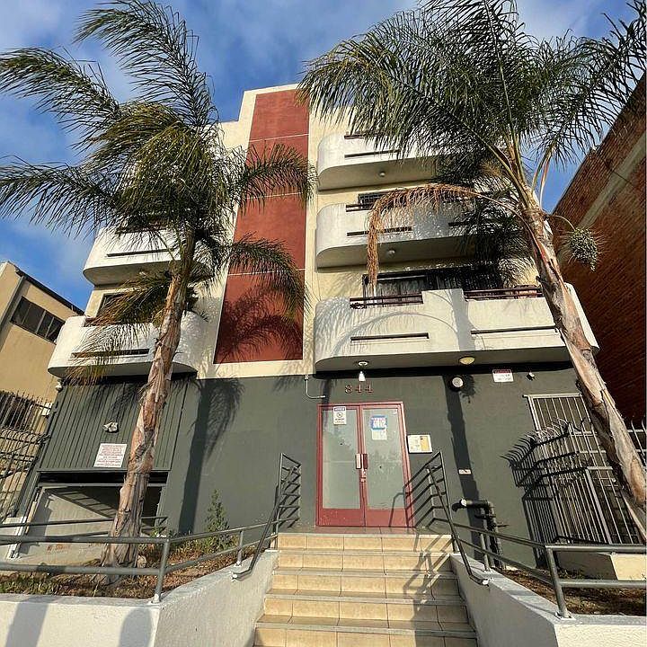 Outside of the apartment