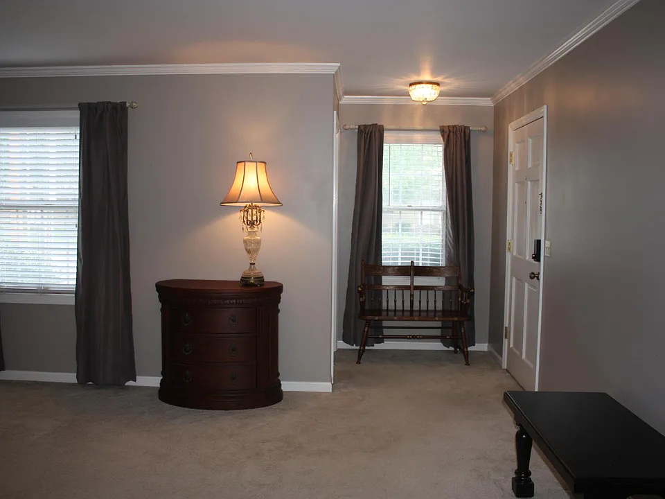 This apartment comes partially furnished, which is optional. If not wanted it may be stored in the basement