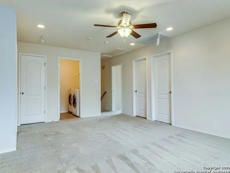 Upstairs living space