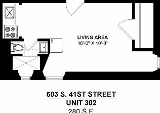 1st image of 503 S 41st St APT 302